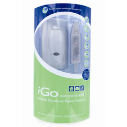 IGo Mobility Electronics iGo everywhere85 AC/DC Power Adapter for Notebook - 70W
