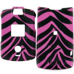 Wireless Emporium, Inc. Motorola V3/V3m/V3c Razr Pink Zebra Snap-On Protective Case