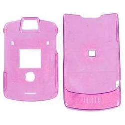 Wireless Emporium, Inc. Motorola V3i/V3r/V3t Trans. Purple Snap-On Protector Case Faceplate