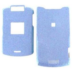 Wireless Emporium, Inc. Motorola V3xx Baby Blue Glitter Snap-On Protector Case Faceplate