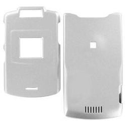 Wireless Emporium, Inc. Motorola V3xx Silver Snap-On Protector Case Faceplate