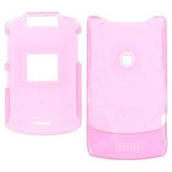 Wireless Emporium, Inc. Motorola V3xx Trans. Pink Snap-On Protector Case Faceplate