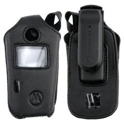 Eforcity Motorola V710 / E815 Black Leather Case [OEM] VL71001 from Eforcity