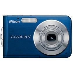 NIKON (SCANNER & DIGITAL CAMERAS) Nikon COOLPIX S210 8 Megapixel Digital Camera with 3x Optical Zoom-NIKKOR, ISO2000, 2.5 LCD & VR Image Stabilization - Cool Blue