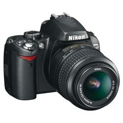 NIKON (SCANNER & DIGITAL CAMERAS) Nikon D60 Digital SLR Camera with Dual Lens Kit - 10.2 Megapixel - 3x/3.6x Optical Zoom - 2.5 Active Matrix TFT Color LCD