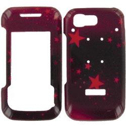 Wireless Emporium, Inc. Nokia 5300 Red Stars Snap-On Protector Case Faceplate