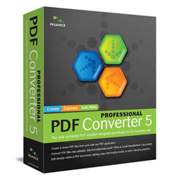 NUANCE COMMUNICATIONS Nuance PDF Converter Professional 5