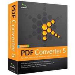 NUANCE COMMUNICATIONS Nuance PDF Converter v.5.0 - 5 User - PC