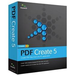 NUANCE COMMUNICATIONS Nuance PDF Create v.5.0 - Complete Product - Standard - 5 User - Retail - PC