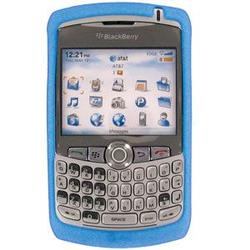 Wireless Emporium, Inc. OEM Blackberry Curve 8300/8310/8320 Blue Silicone Protective Skin Case