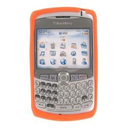 Wireless Emporium, Inc. OEM Blackberry Curve 8300/8310/8320 Orange Silicone Protective Skin Case