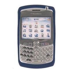 Wireless Emporium, Inc. OEM Blackberry Curve 8300/8310/8320 Pearl Blue Silicone Protective Skin Case