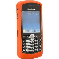 Wireless Emporium, Inc. OEM Blackberry Pearl 8100 Orange Silicone Protective Skin Case