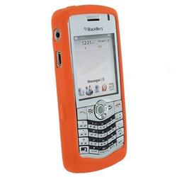 Wireless Emporium, Inc. OEM Blackberry Pearl 8120/8130 Orange Silicone Protective Skin Case