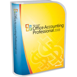 MICROSOFT ACADEMIC Office Accounting Pro 2008 WIN32 Ae Us Only CD