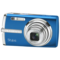OLYMPUS AMERICA Olympus Stylus 1010 Compact Camera with 10 Megapixel, 7x Optical Zoom & 2.7 HyperCrystal LCD - Blue