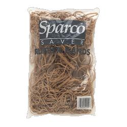 Sparco Products Open Rng Rubber Bands, 1 lb. Bag, Sz 62, 2-1/2 x1/32 x1/4 (SPR51062)