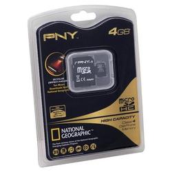 PNY MEMORY PNY 4GB Micro SDHC Class 4 Flash Card
