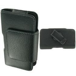 Wireless Emporium, Inc. PRO Premium Leather Horizontal Pouch for Samsung Ace SPH-I325