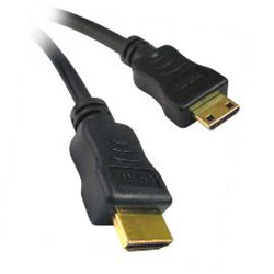 PTC Premium Gold Series 3 meter HDMI to HDMI Mini HDMI 1.3 Certified cable