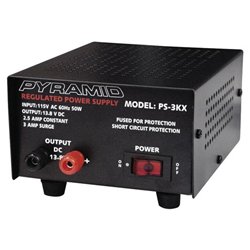 Pyramid PYRAMID PS3 3 Amp 13.8V Power Supply