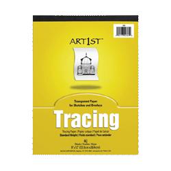 Pacon Corporation Pad,Tracing,F/Sketches and Overlays,9 x12 ,40Sheets, White (PAC2369)