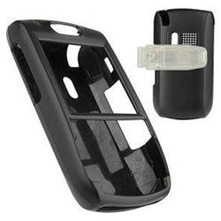 Wireless Emporium, Inc. Palm Treo 680 Snap-On Rubberized Protector Case w/Clip (Black)