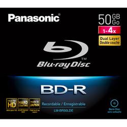 Panasonic 4x BD-R Double Layer Media - 50GBJewel Case
