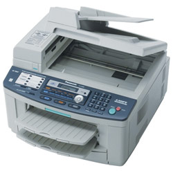 PANASONIC PRINTERS AND SUPPLIES Panasonic 5-in-1 Multifunction Office Machine with 2-Bin Separator and Printer, Copier, Scanner, Fax and Network Connectivity