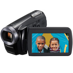 PANASONIC CAMCORDERS Pansonic SDR-S7K Compact, Shock-Resistant SD Camcorder with 10x Optical Zoom, Pre-Record Function, Quick Start, Easy DVD Copying & Viewing, and MotionSD STUDIO,