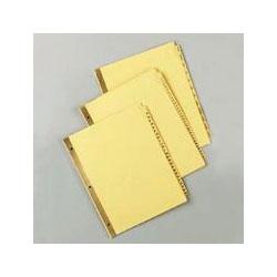 Universal Office Products Plastic Coated Tab Dividers, Mylar Reinforced, Tab Titles Jan. Dec, 12/Set (UNV20814)