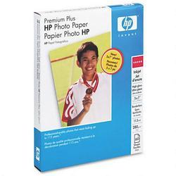 Hi-Lite Uniform Premium Plus Photo Paper, High Gloss, Borderless, 5 x 7, 60 Sheets/Pack (HEWQ6566A)