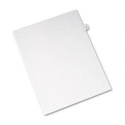 Avery-Dennison Preprinted Legal Side Tab Dividers, Tab Title 81, 11 x 8 1/2, 25/Pack (AVE82279)