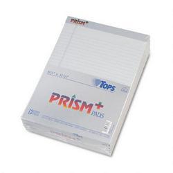 Tops Business Forms Prism™ Plus Legal Rule Writing Pads, Letter, Pastel Gray, 50 Sheets/Pad, 12/Pack (TOP63160)