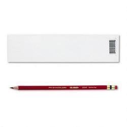 Faber Castell/Sanford Ink Company Prismacolor® Col Erase® Pencils with Erasers, Carmine Red, Dozen (SAN20045)