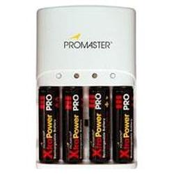ProMaster XtraPower PRO Ni-MH AA Battery & Charger Kit