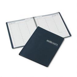 House Of Doolittle Professional Planner Ruled 1 Week/Spread with 15 Min. Appts, 8 1/2 x 11, Blue (HOD27207)