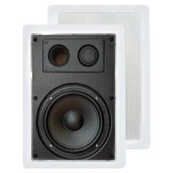 Pyle PDIW57 Two Way In-Wall Enclosed Speaker with Directional Tweeter