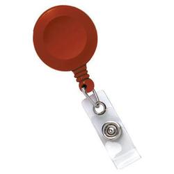 BRADY PEOPLE ID - CIPI RED 1-1/4IN (32MM) PLASTIC CLIP-ON BAD (2120-3036)