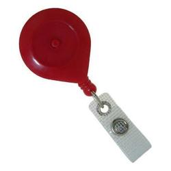BRADY PEOPLE ID - CIPI RED 1-5/16IN (33MM) CLIP-ON SMART REEL