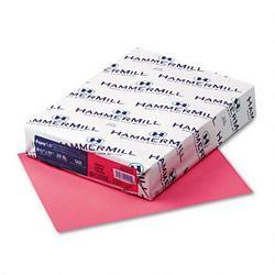 Hammermill Recycled Fore® MP Color Paper, Cherry, 8 1/2 x 11, 20 lb., 500 Sheets/Ream (HAM102210)