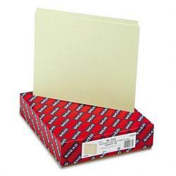 Smead Manufacturing Co. Recycled Green Pressboard File Guides, 1/3 Cut, Blank Self Tabs, Letter, 100/Box (SMD50334)