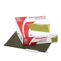Esselte Pendaflex Corp. Recycled Standard Green Hanging File Folders, Letter, 1/3 Cut Tabs, 25/Box (ESS81601)
