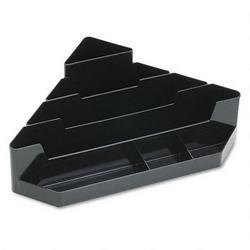RubberMaid Regeneration® Corner Caddy™, 7 Compartments, Black (RUB33986)