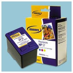 INNOVERA Replacement Ink Jet Cartridge, Replaces Canon 4482A003, Yellow (IVRBCI36Y)