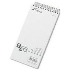 Ampad/Divi Of American Pd & Ppr Reporter's Gregg Ruled Spiral Wirebound Notebook, 4x8, 70 White Sheets/Book (AMP25280)