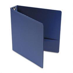 Universal Office Products Round Ring Binder, Suede Finish Vinyl, 1 1/2 Capacity, Royal Blue (UNV33402)
