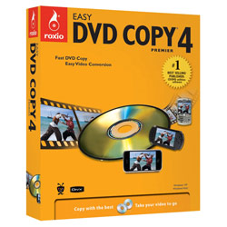 ROXIO - DIVISION OF SONIC SOLUTIONS Roxio Easy DVD Copy 4 Premier -Mini Box- PC