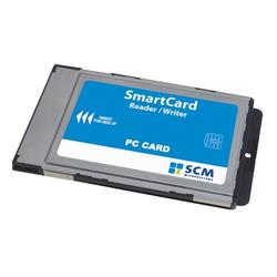 SCM Micro SCR243 Smart Card Reader - Smart Card - PC Card (SCR243GSA)