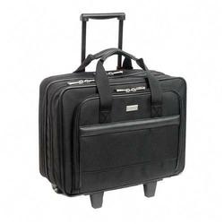 United States Luggage SOLO Rolling Computer Case - Top Loading - Ballistic Nylon - Black
